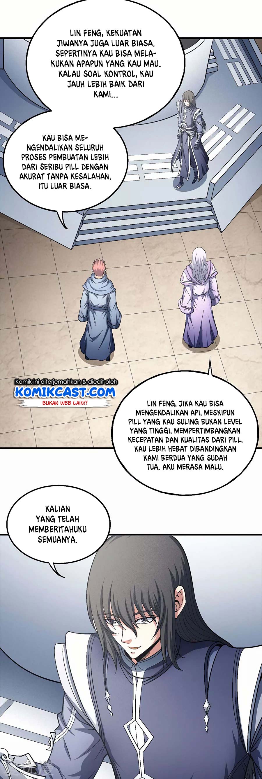 God of Martial Arts Chapter 391 Bahasa Indonesia